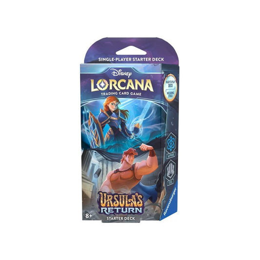 Lorcana: Ursula's Return - Starter Deck: Sapphire/Steel