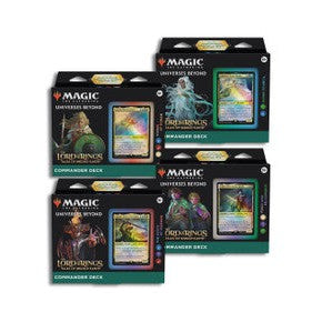 The Lord of the Rings: Tales of Middle-Earth - Commander Deck Pack of 4