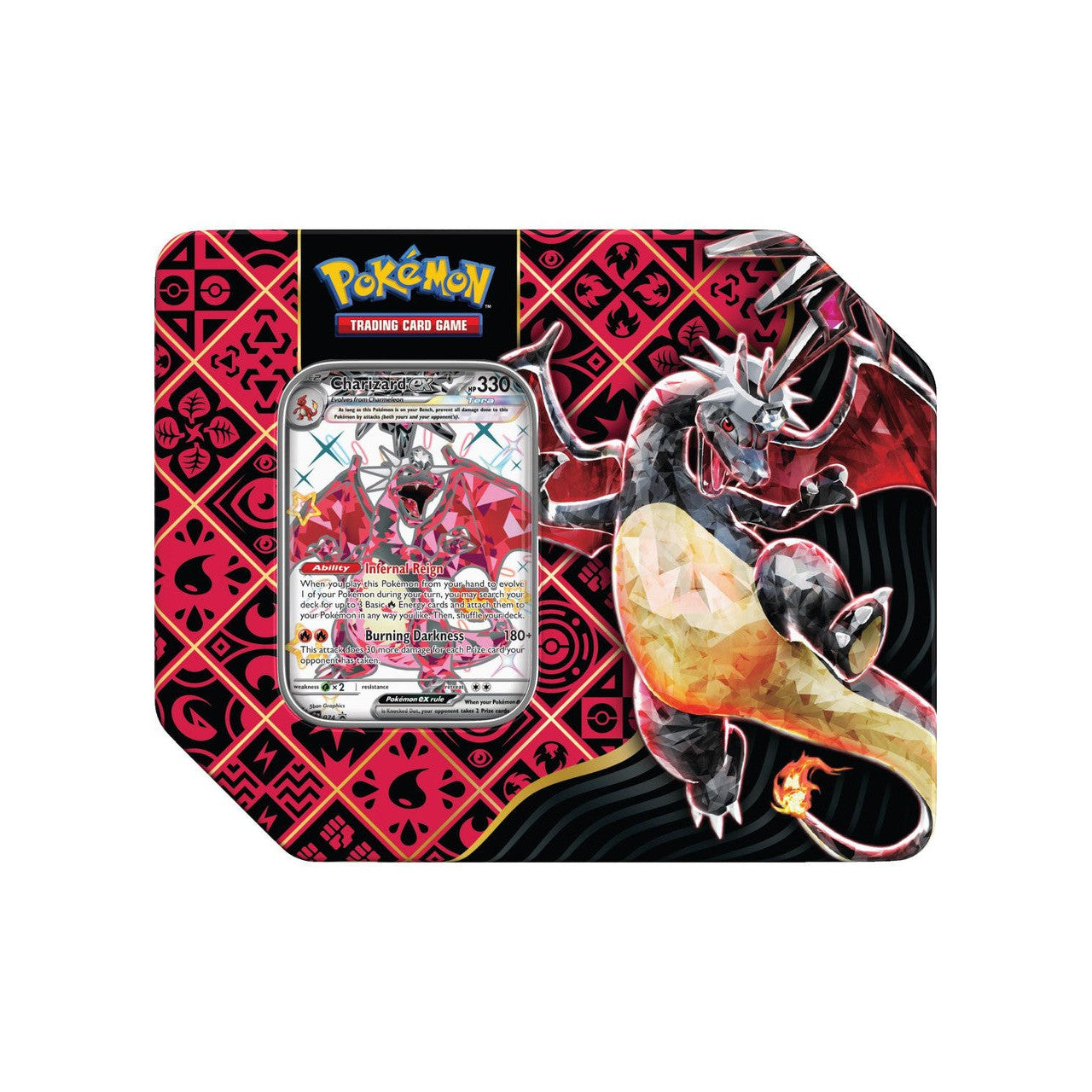 Pokemon: Paldean Fates Tin - Charizard ex