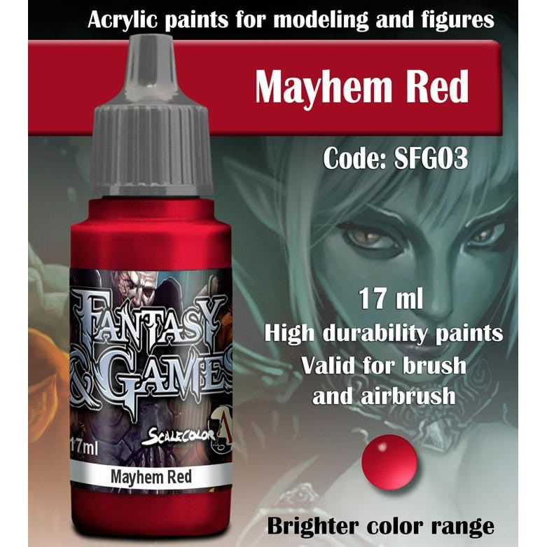 Fantasy & Game - Mayhem Red ( SFG03 )