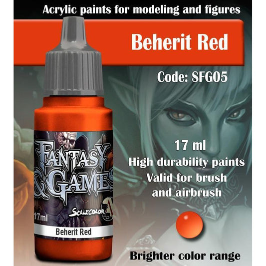 Fantasy & Game - Beherit Red ( SFG05 )