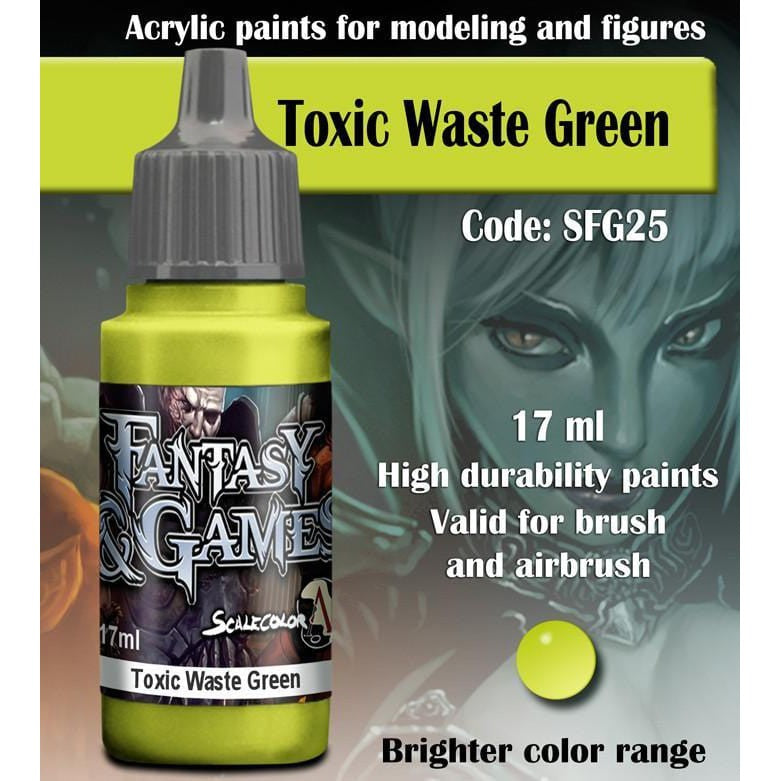 Fantasy & Game - Toxic Waste Green ( SFG25 )