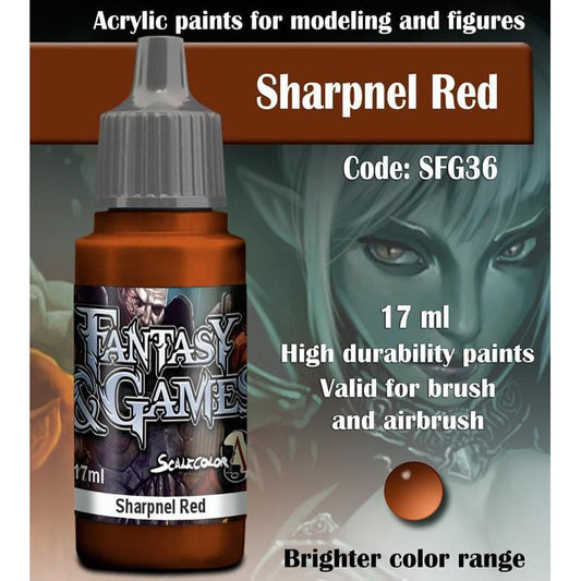 Fantasy & Game - Sharpnel Red ( SFG36 )