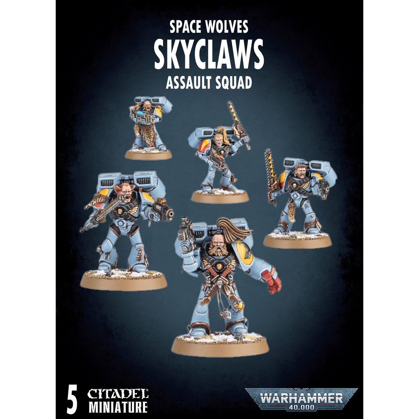 Space Wolves Skyclaws ( 53-14-N ) - Used