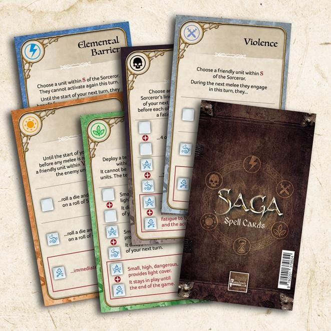 Saga Spell Cards (SPELL01)