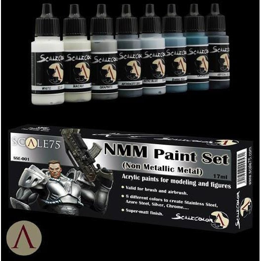 Scalecolor - Steel NMM Paint Set ( SSE-001 )