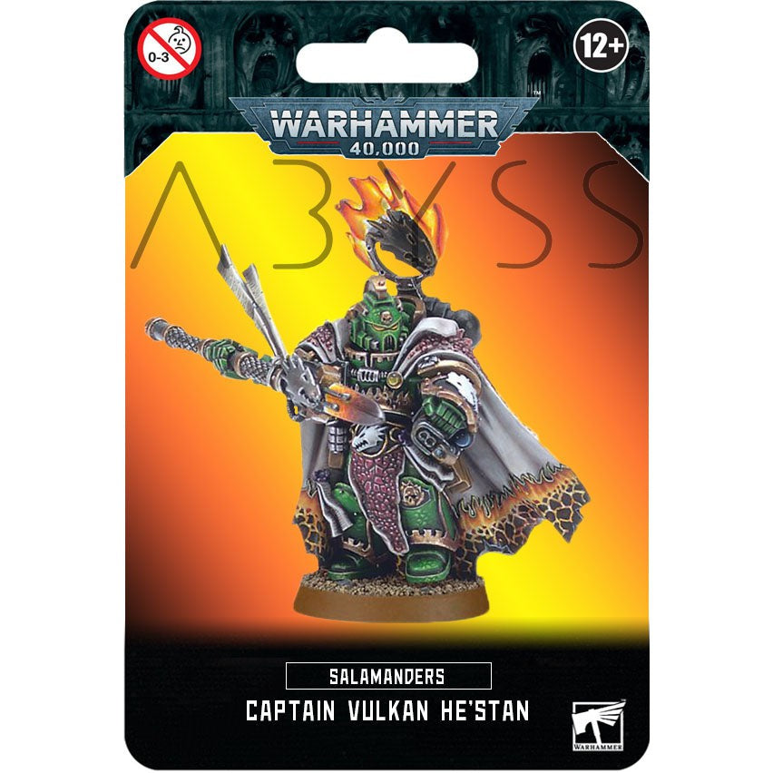 Salamanders Captain Vulkan He'stan ( 1058-W )