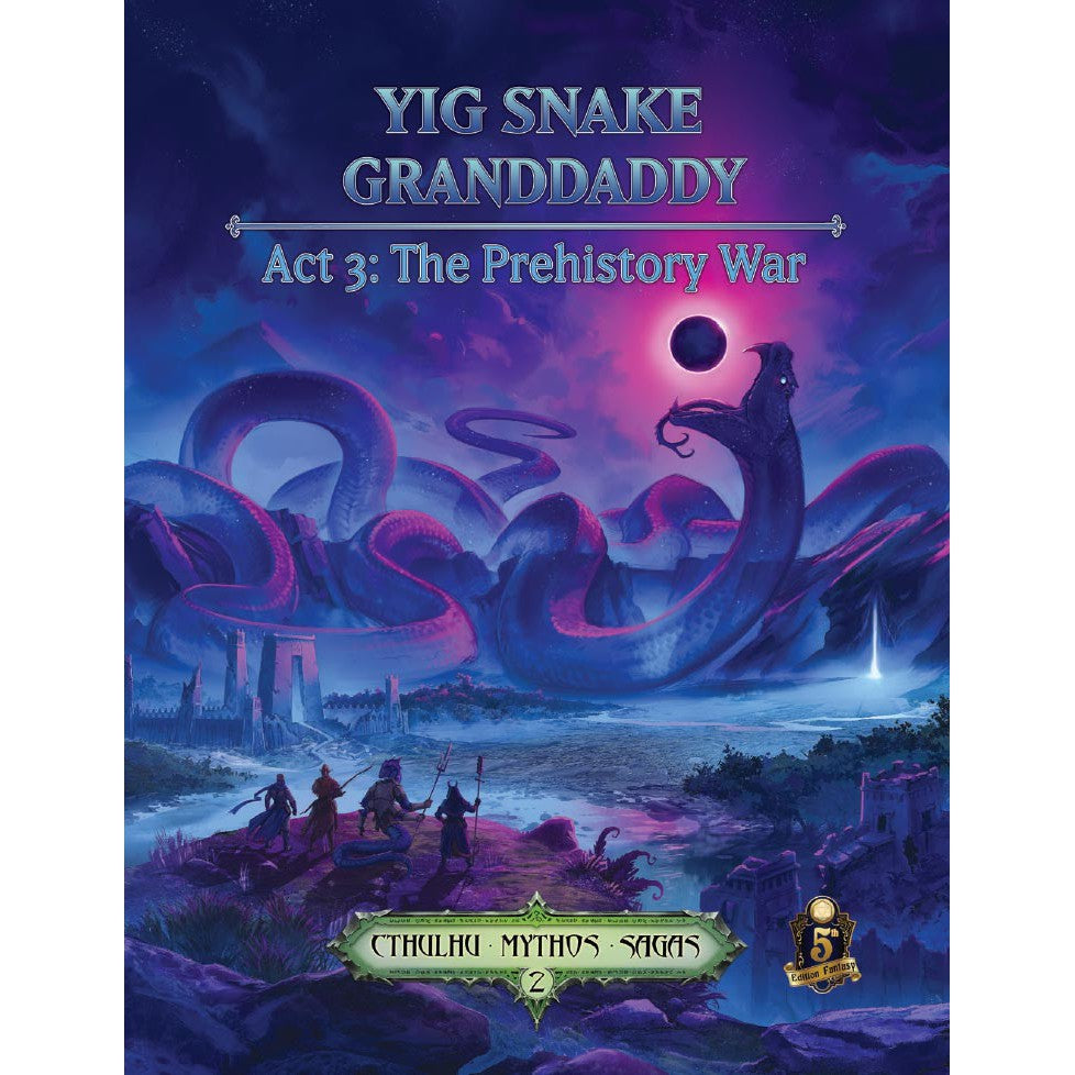 Sandy Petersen's Cthulhu Mythos - Yig Snake Granddaddy Act 3: The Prehistory War