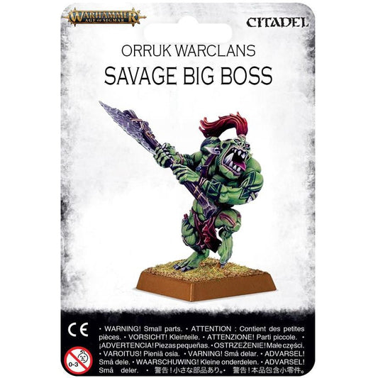 Orruk Warclans Savage Big Boss ( 89-13-W )