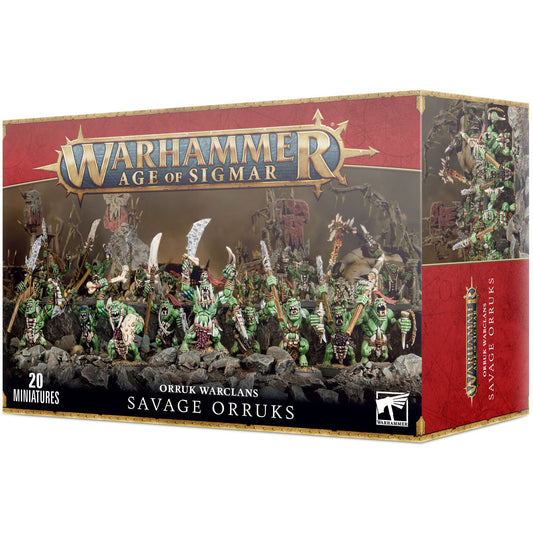 Orruk Warclans Savage Orruks / Morboys / Arrowboys ( 89-19 )