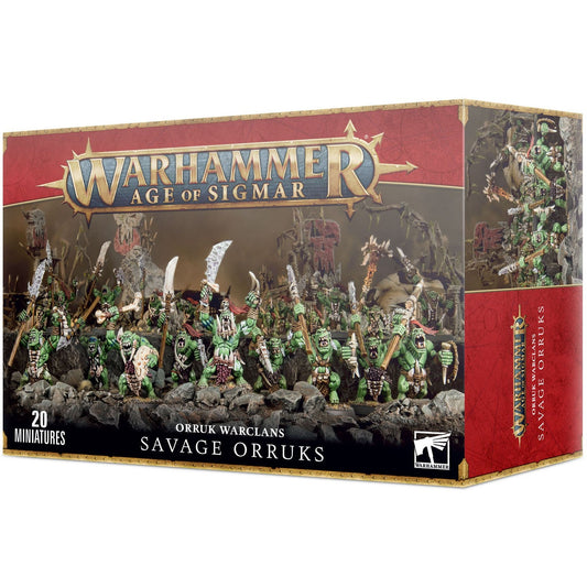 Orruk Warclans Savage Orruks / Morboys / Arrowboys ( 89-19 ) - Used