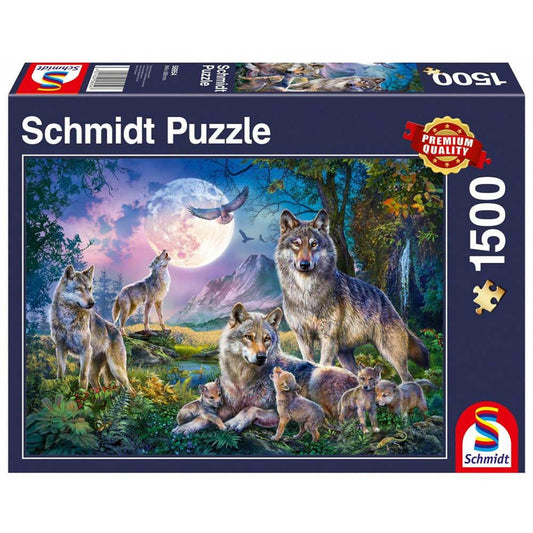 Schmidt Puzzle 1500 Wolves