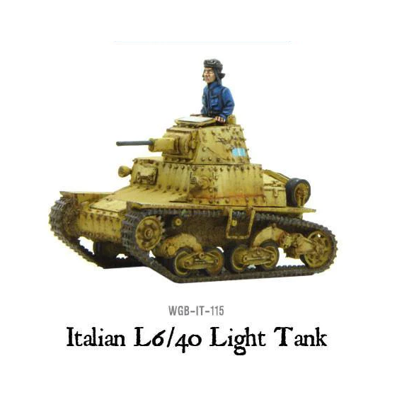 Italian L6/40 Light Tank (WGB-IT-115)