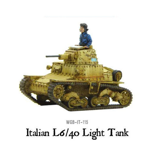 Italian L6/40 Light Tank (WGB-IT-115)