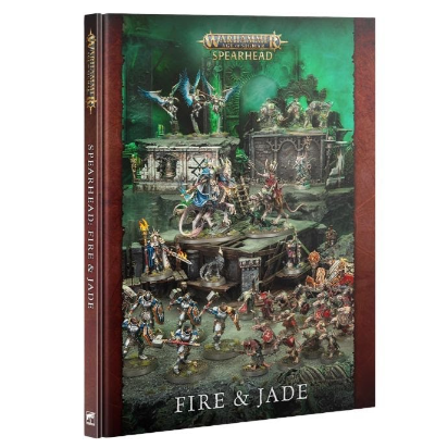 Age of Sigmar - Spearhead: Fire and Jade Book + Cards