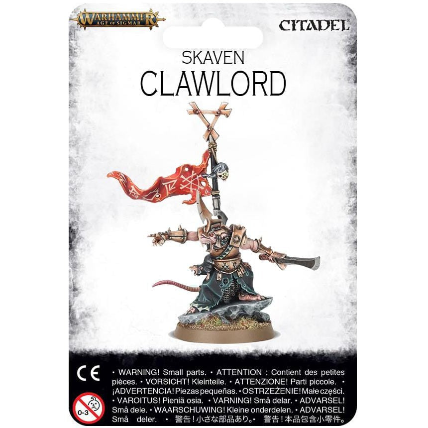 Skaven Clawlord Warlord ( 90-19-W )