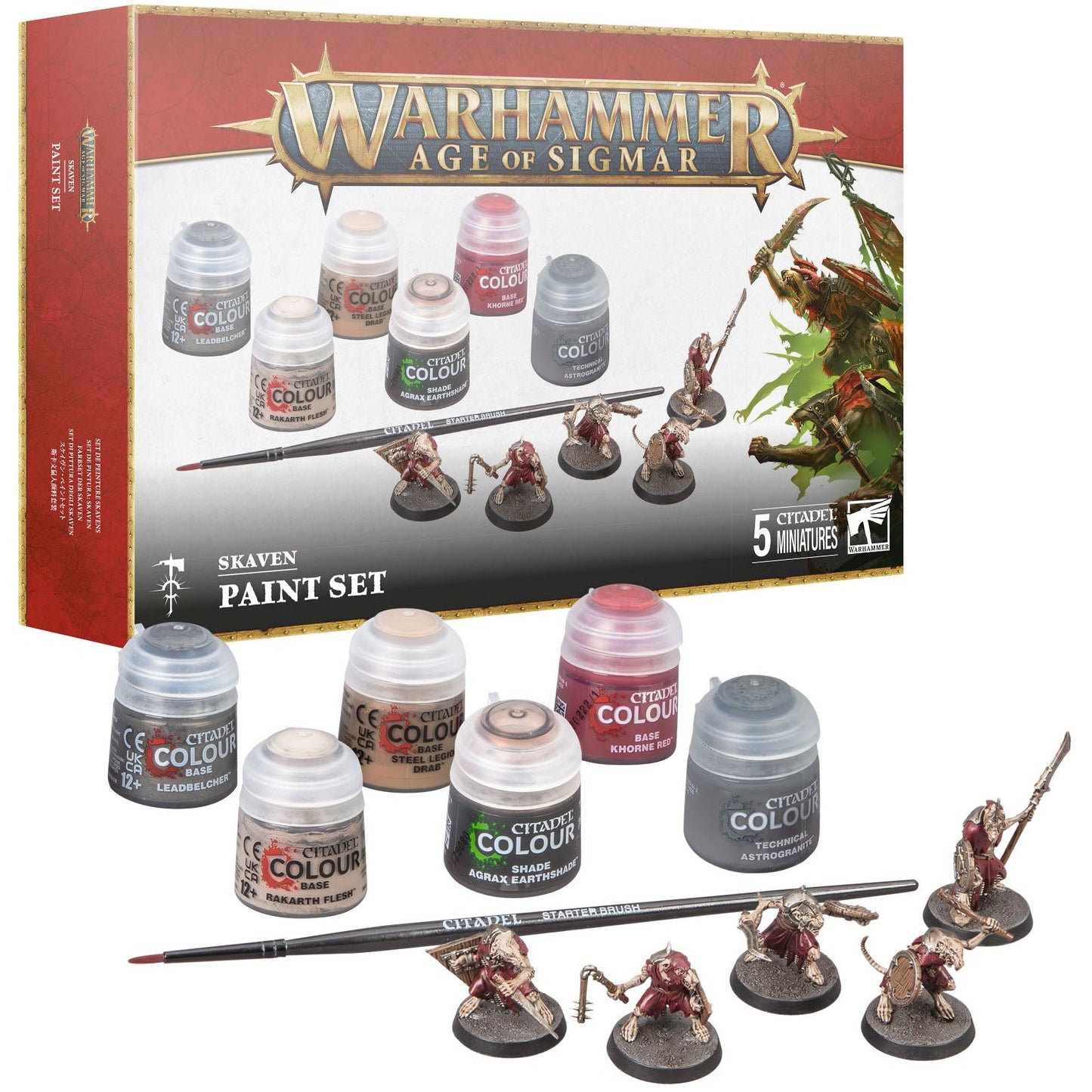 Age of Sigmar Skaven + Paint Set ( 60-09 )