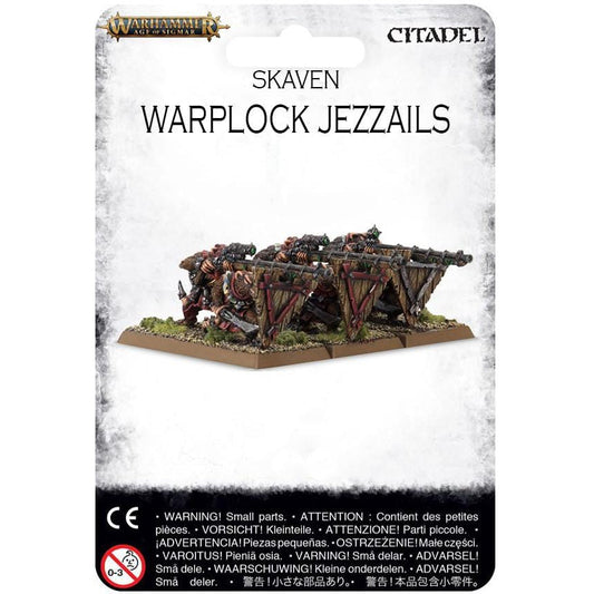 Skaven Warplock Jezzails Metal ( 90-40-MR ) - Used