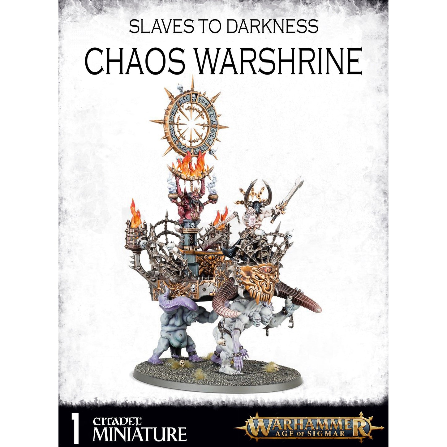 Slaves to Darkness Chaos Warshrine ( 1017-W ) - Used