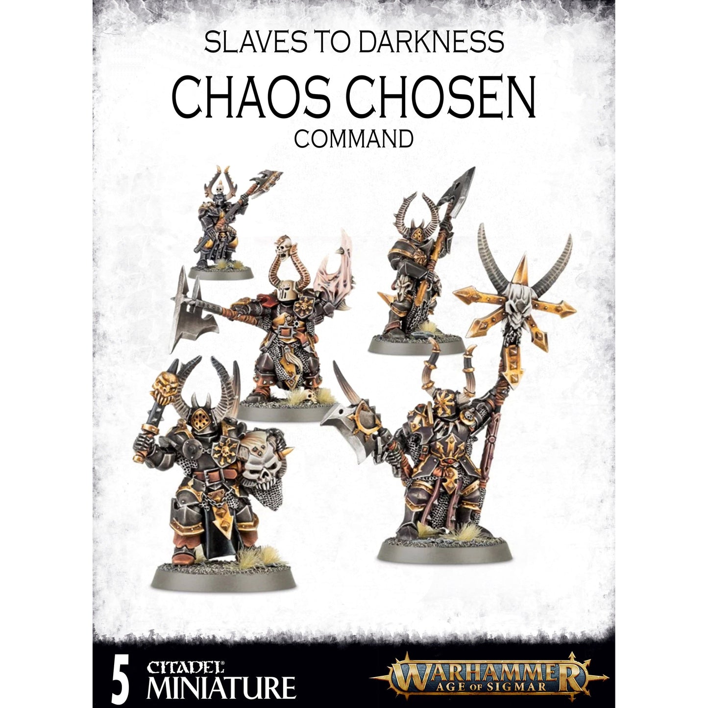 Slaves to Darkness Chaos Chosen Command ( 1013-W ) - Used