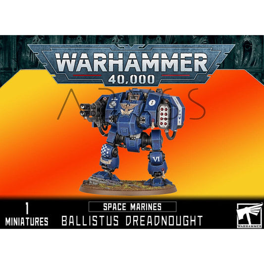 Space Marines Ballistus Dreadnought (Leviathan) ( LEV-12 ) - Used