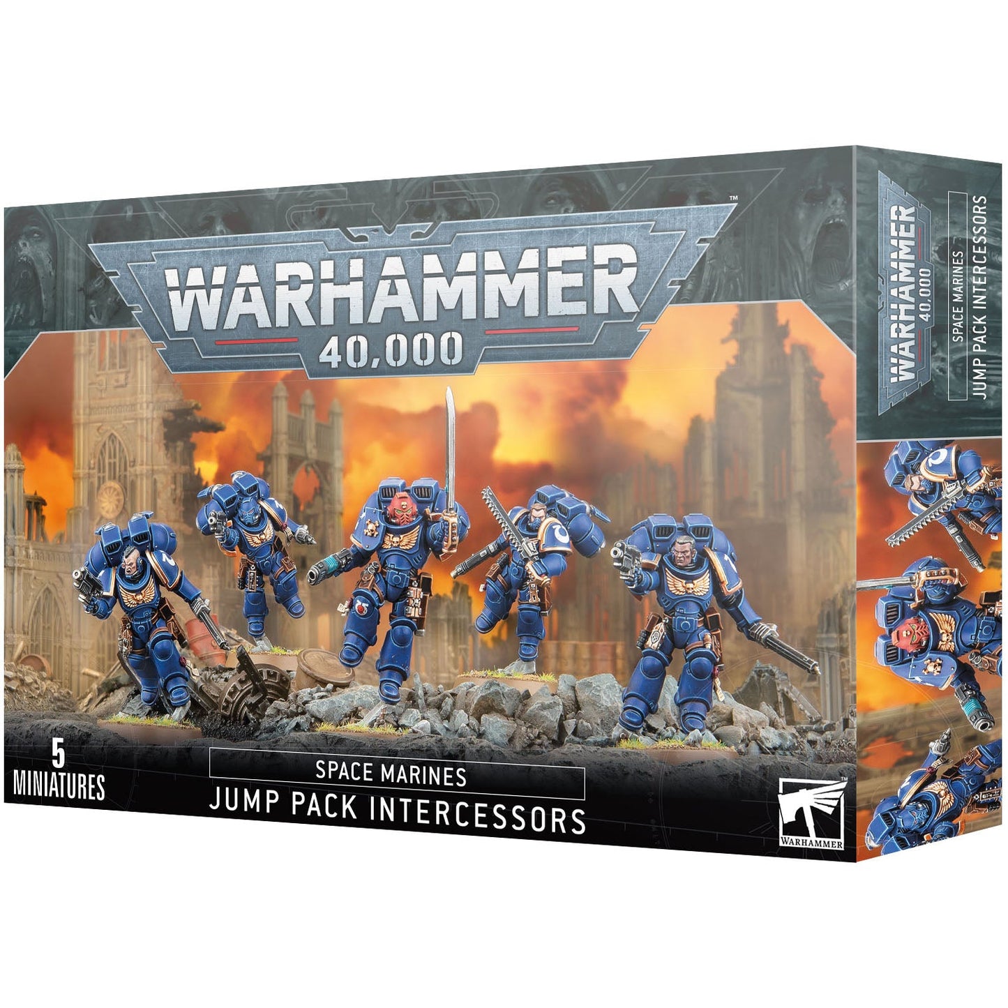 Space Marines Jump Pack Intercessors ( 48-13 )