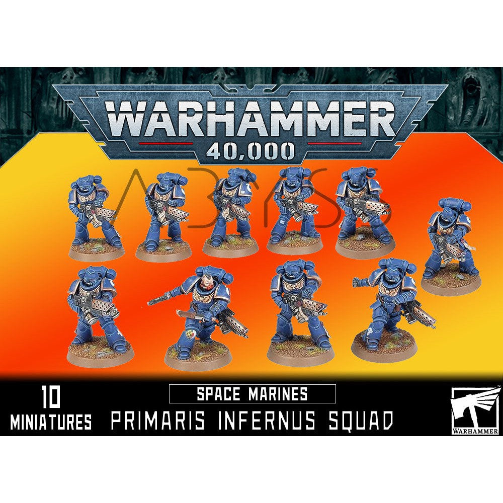 Space Marines Primaris Infernus Squad (Leviathan) ( LEV-11 ) - Used