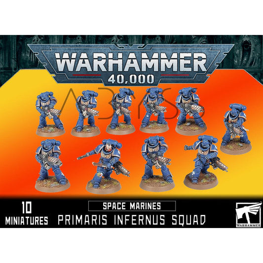 Space Marines Primaris Infernus Squad (Leviathan) ( LEV-11 ) - Used