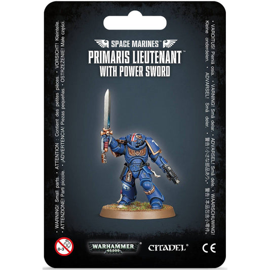 Space Marines Primaris Lieutenant with Power Sword ( 48-84 )