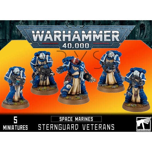 Space Marines Sternguard Veterans (Leviathan) ( LEV-13 ) - Used