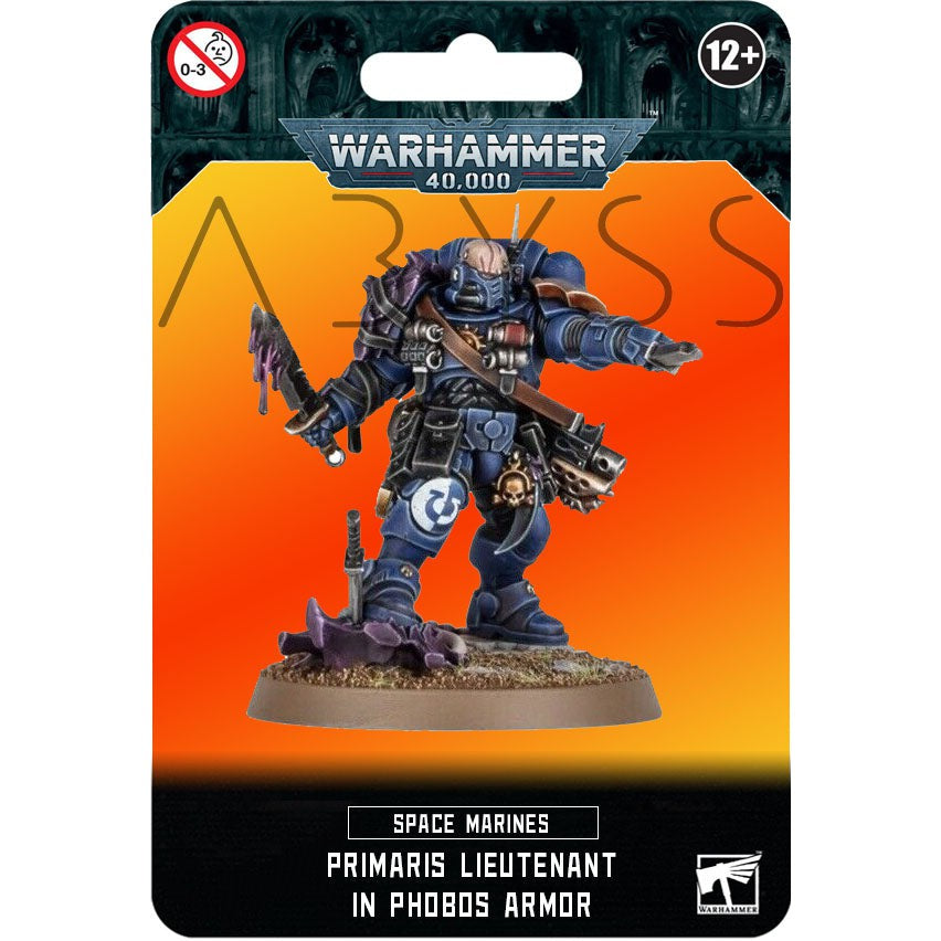 Space Marines Primaris Lieutenant in Phobos Armour (Leviathan) ( LEV-08 ) - Used