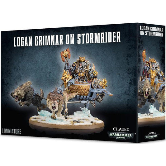 Space Wolves Logan Grimnar on Stormrider ( 53-13-W )