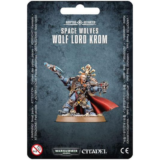 Space Wolves Wolf Lord Krom ( 53-18-W )