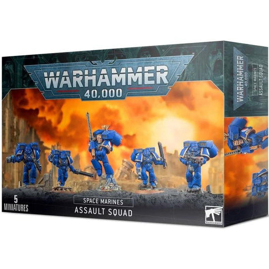 Space Marines Assault Squad ( 48-09 ) - Used