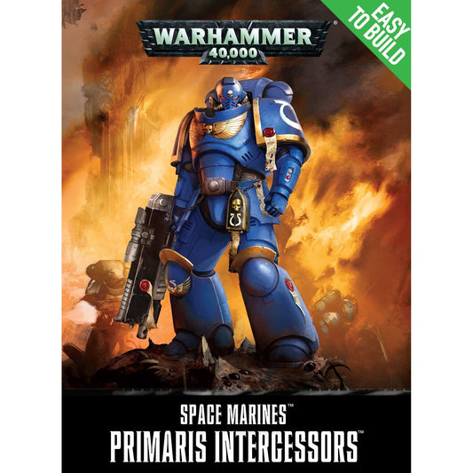 Space Marines Primaris Intercessors - Easy To Build 3 ( 48-65-N ) - Used