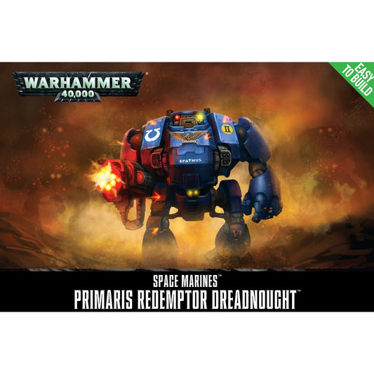 Space Marines Primaris Redemptor Dreadnought - Easy to Build 1 ( 48-87-N ) - Used