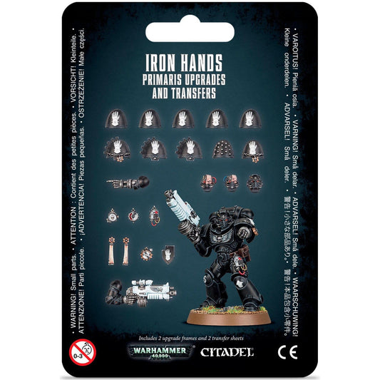 Iron Hands Primaris Upgrades & Transfers ( 55-09 ) - Used