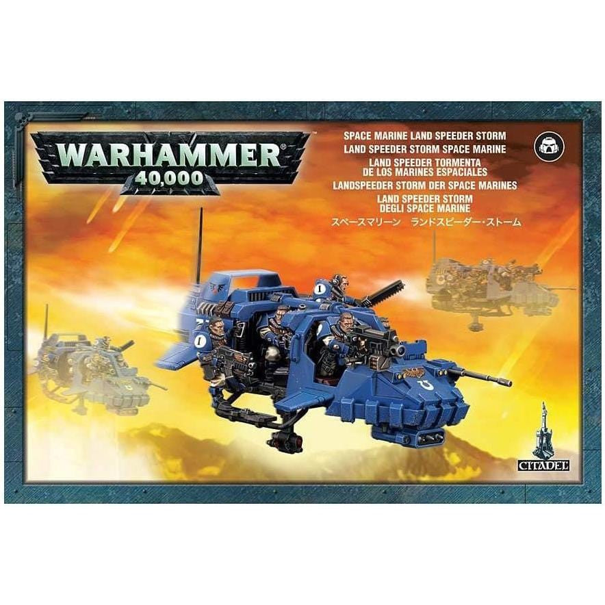 Space Marines Land Speeder Storm ( 48-35 ) - Used