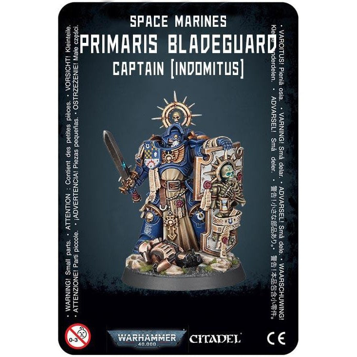 Space Marines Primaris Captain - Indomitus ( IND-01 ) - Used