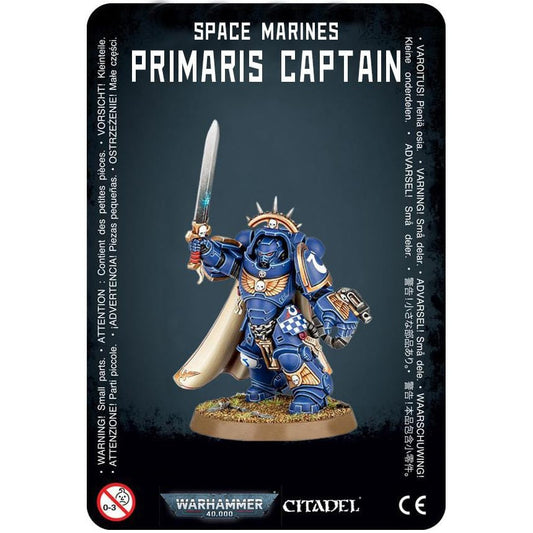 Space Marines Primaris Captain - Dark Imperium ( Dark-04 ) - Used