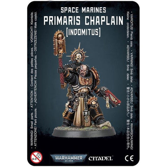 Space Marines Primaris Chaplain - Indomitus ( IND-03 ) - Used