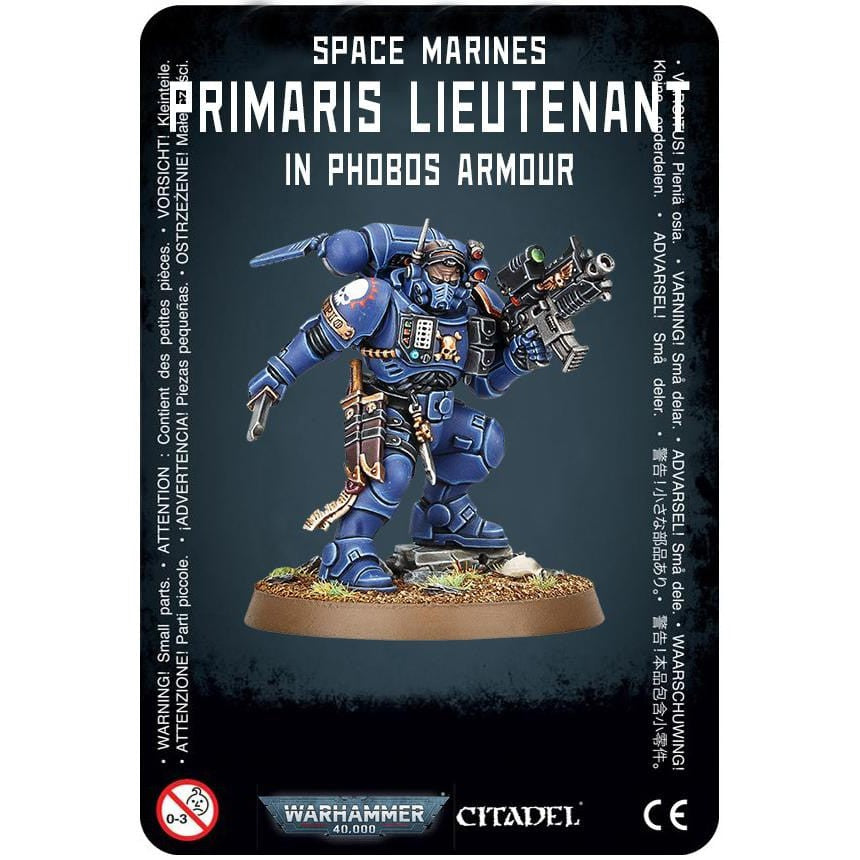 Space Marines Primaris Lieutenant in Phobos Armour ( STA-02 ) - Used