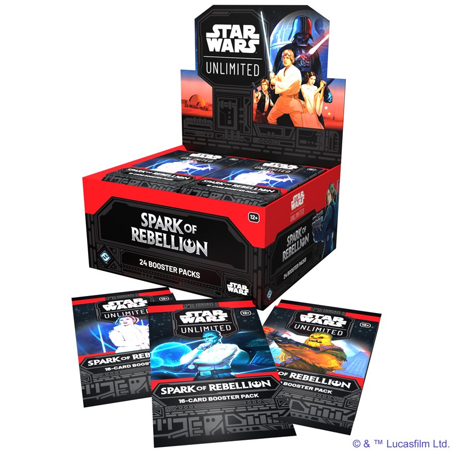 Star Wars: Unlimited - Spark of Rebellion Booster Box