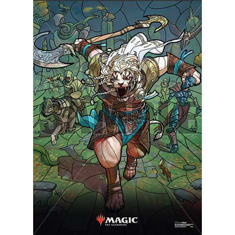 Wall scroll - Stained Glass Ajani