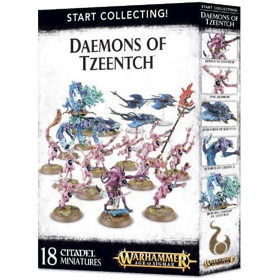 Start Collecting! Daemons Of Tzeentch ( 70-84 ) - Used