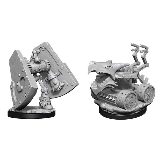 D&D Unpainted Minis - Stone Defender & Oaken Bolter ( 90314 )