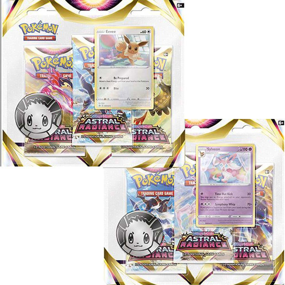 Pokemon Blister 3 Pack - Sword & Shield: Astral Radiance