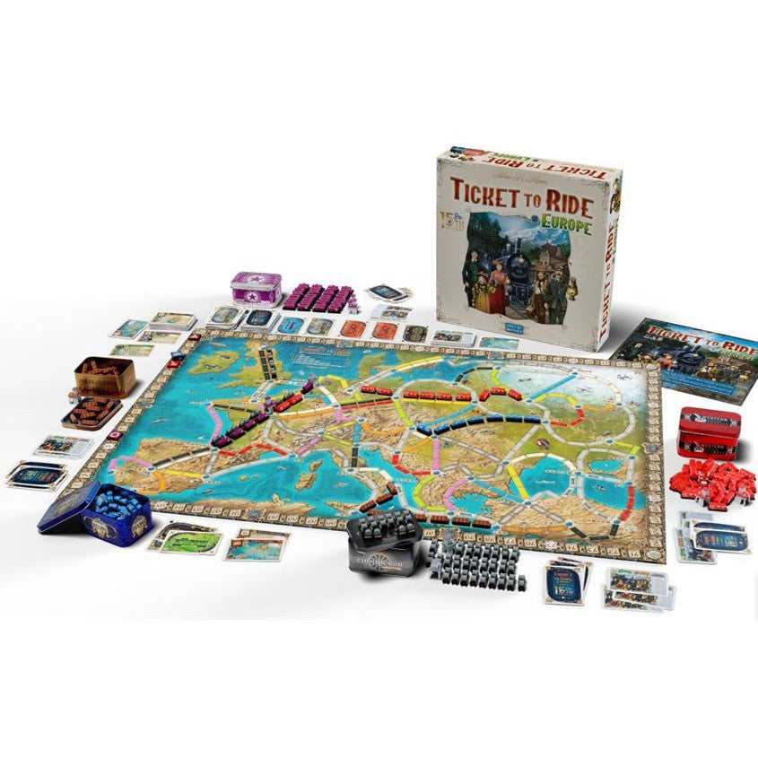 Ticket to Ride: Europe - 15th Anniversary Edition