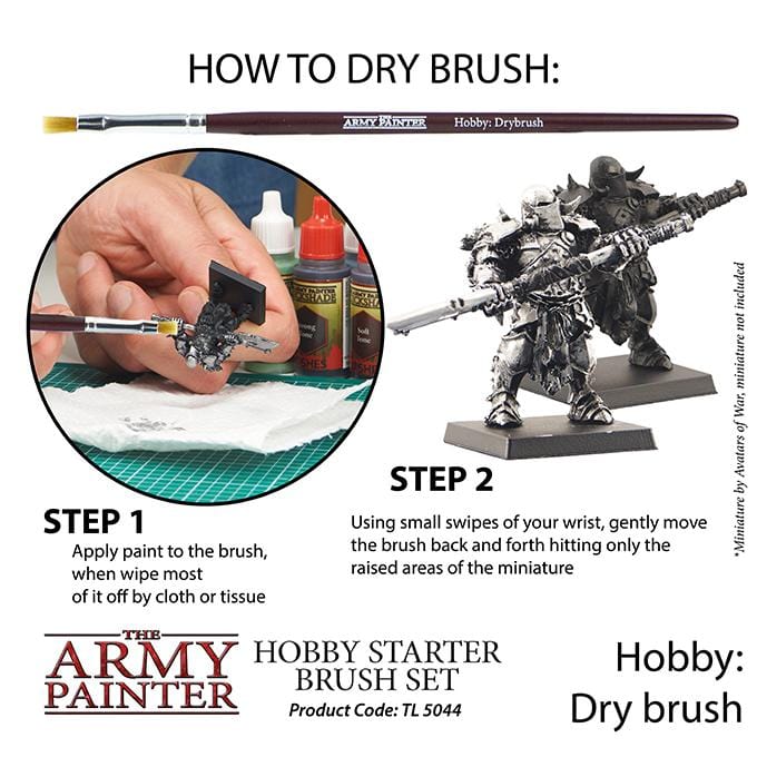 Army Painter Hobby Starter Brush Set ( TL5044 )