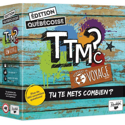 TTMC? (Tu te Mets combien?) Édition québécoise - format voyage